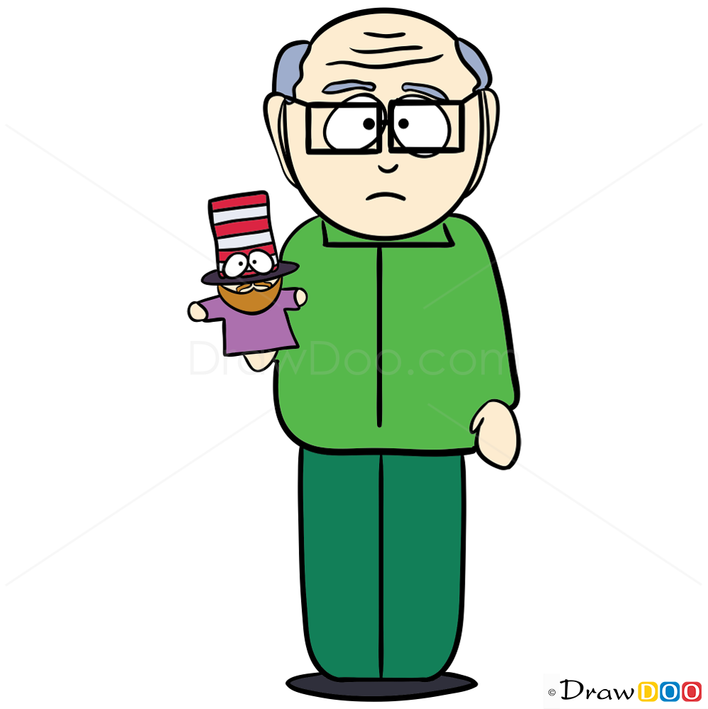 How to Draw Herbert Garrison, South Park